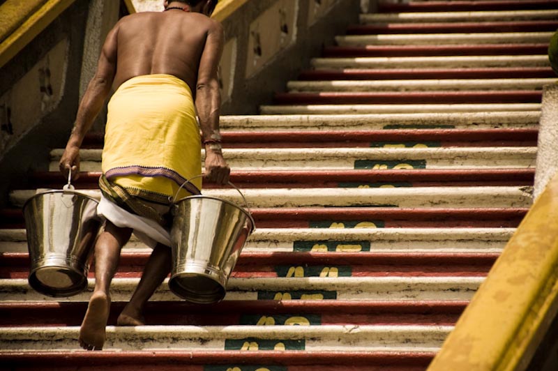 Stairs of devotion