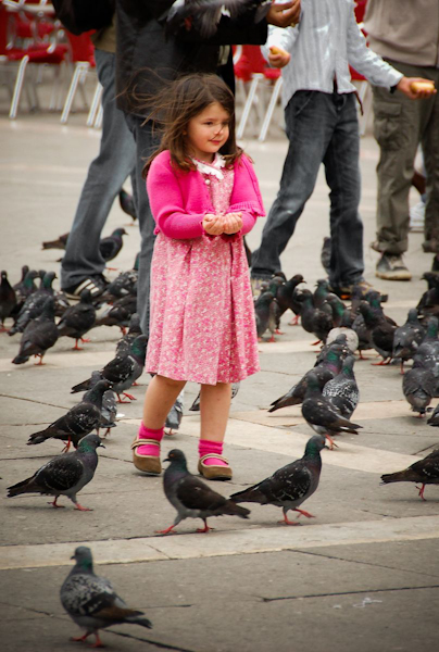 Waiting at St Mark's Square, Venice