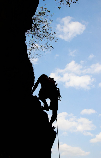 Climbing in Railay, Krabi