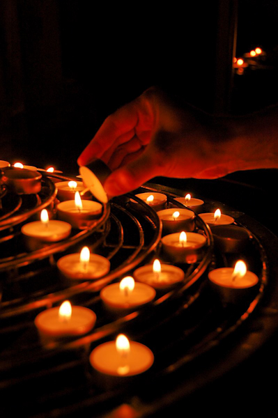 Light a prayer, Paris