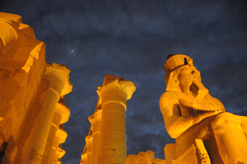 Ramses II at Luxor Temple