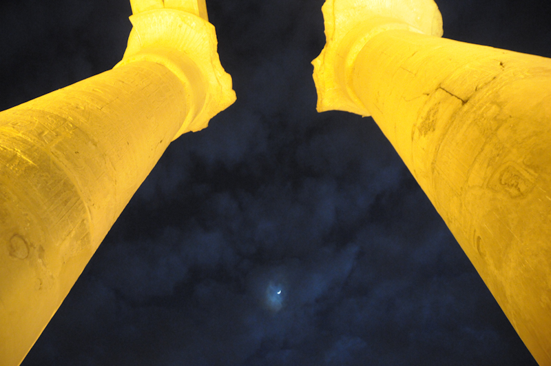 Pillars of Luxor Temple