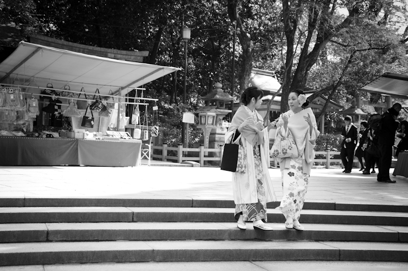 Kimono girls, Kyoto
