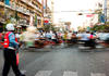 Rush hour in Phnom Penh