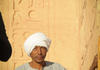 Nubian man at Abu Simbel